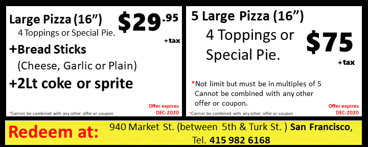 Make Pizza Not War.
